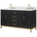 Bemma Gracie 60" Double Bathroom Vanity Set