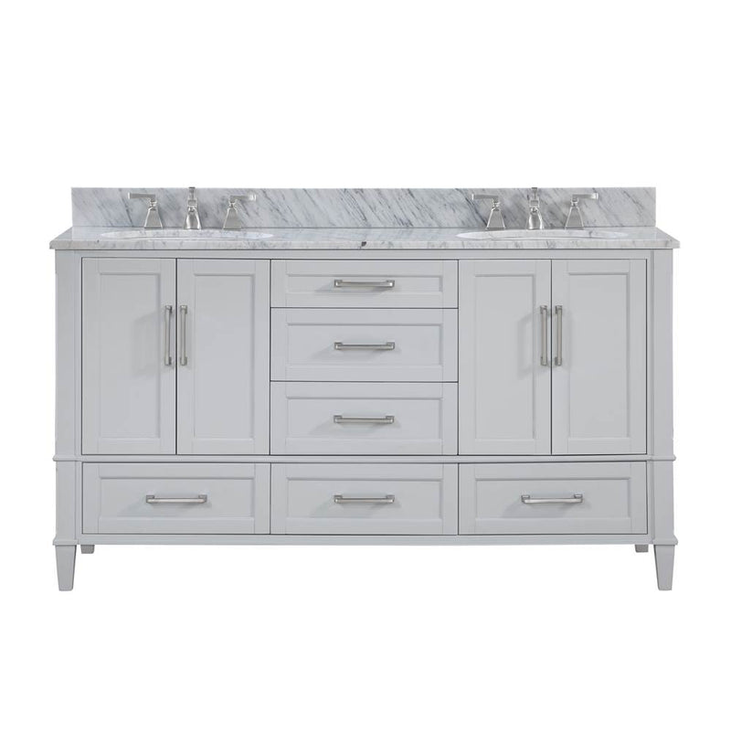 Bemma Montauk 60" Double Bathroom Vanity Set