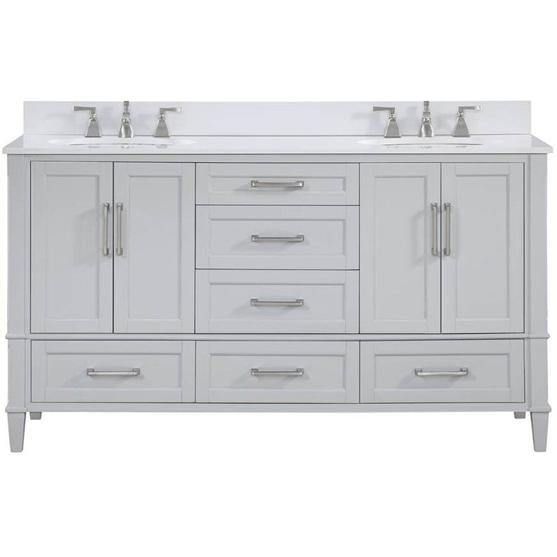 Bemma Montauk 60" Double Bathroom Vanity Set