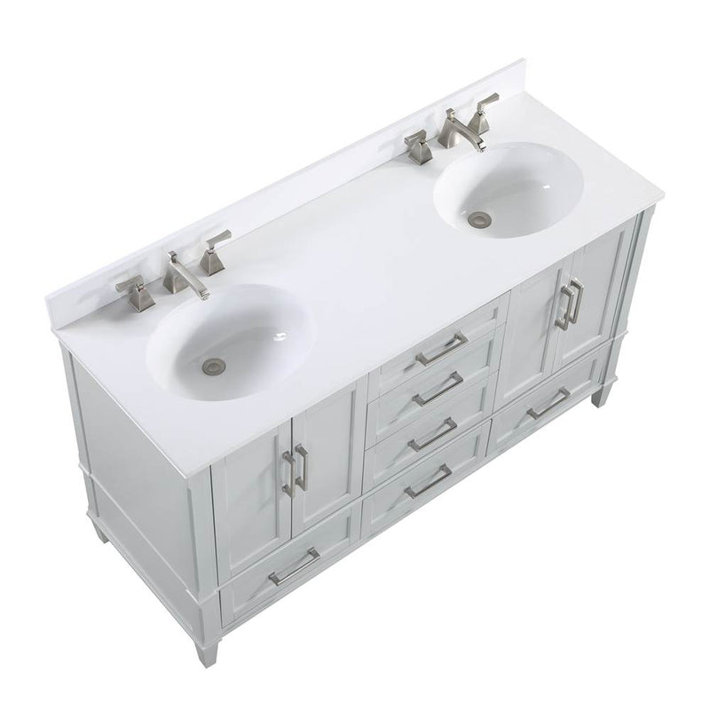 Bemma Montauk 60" Double Bathroom Vanity Set