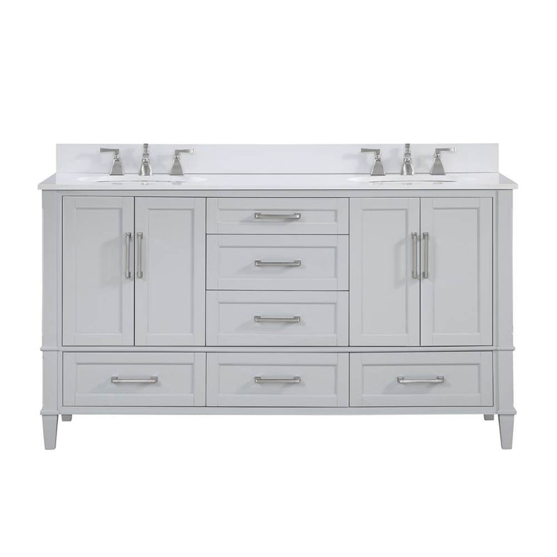 Bemma Montauk 60" Double Bathroom Vanity Set