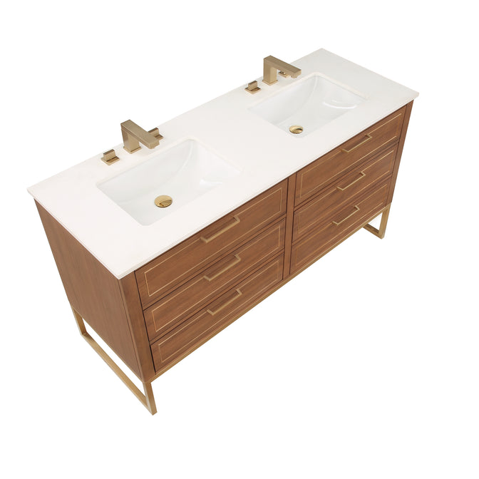 Bemma Markham 60" Double Bathroom Vanity Set