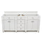 James Martin Bristol 72" Double Vanity Bright White 157-V72-BW