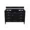 James Martin Brittany 48" Single Vanity Black Onyx 650-V48-BKO