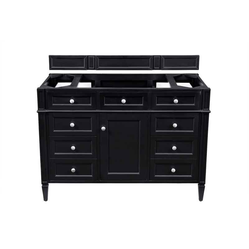 James Martin Brittany 48" Single Vanity Black Onyx 650-V48-BKO