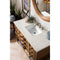 James Martin Malibu 48" Single Vanity Cabinet Honey Alder with 3 cm Eternal Jasmine Pearl Quartz Top 500-V48-HON-3EJP