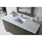 James Martin Metropolitan 60" Silver Oak Single Vanity with 3 cm Arctic Fall Solid Surface Top 850-V60S-SOK-3AF