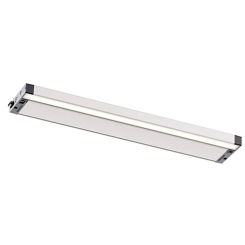 Kichler 6U 22" 2700K 3000K LED Cabinet Light Textured Nickel 6UCSK22NIT