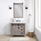 Cortes 36" Single Sink Bath Vanity with White Composite Countertop