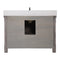 Cortes 48" Single Sink Bath Vanity with White Composite Countertop