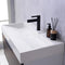 Vinnova Design Vegadeo 36" Single Sink Bath Vanity in Grey with White One-Piece Composite Stone Sink Top and Mirror