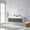 Vinnova Design Vegadeo 60" Double Sink Bath Vanity with White One-Piece Composite Stone Sink Top