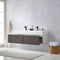 Vinnova Design Vegadeo 60" Double Sink Bath Vanity with White One-Piece Composite Stone Sink Top