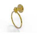 Allied Brass Satellite Orbit One Collection Towel Ring with Twist Accent 7116T-PB