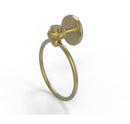 Allied Brass Satellite Orbit One Collection Towel Ring with Twist Accent 7116T-SBR