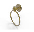 Allied Brass Satellite Orbit One Collection Towel Ring with Twist Accent 7116T-UNL