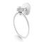 Allied Brass Satellite Orbit One Collection Towel Ring with Twist Accent 7116T-WHM