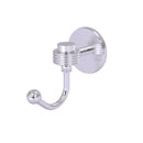 Allied Brass Satellite Orbit One Robe Hook with Groovy Accents 7120G-SCH