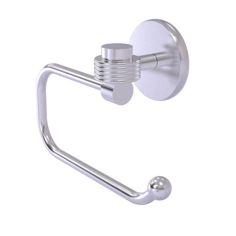 Allied Brass Satellite Orbit One Collection Euro Style Toilet Tissue Holder with Groovy Accents 7124EG-SCH