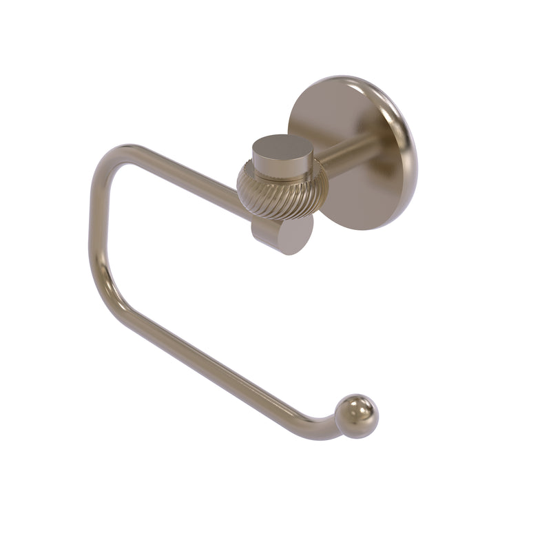 Allied Brass Satellite Orbit One Collection Euro Style Toilet Tissue Holder with Twisted Accents 7124ET-PEW