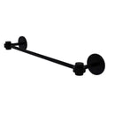 Allied Brass Satellite Orbit One Collection 24 Inch Towel Bar 7131-24-BKM