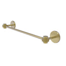 Allied Brass Satellite Orbit One Collection 18 Inch Towel Bar with Dotted Accents 7131D-18-SBR