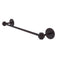 Allied Brass Satellite Orbit One Collection 36 Inch Towel Bar with Groovy Accents 7131G-36-VB