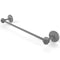 Allied Brass Satellite Orbit One Collection 30 Inch Towel Bar with Twist Accents 7131T-30-GYM