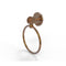 Allied Brass Satellite Orbit Two Collection Towel Ring with Dotted Accent 7216D-BBR