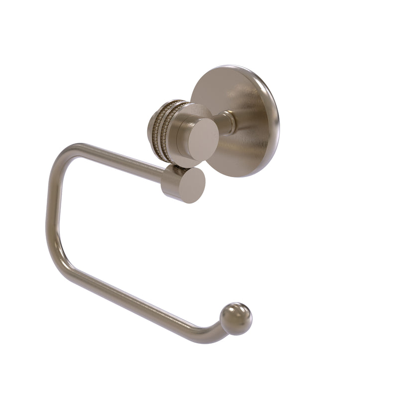 Allied Brass Satellite Orbit Two Collection Euro Style Toilet Tissue Holder with Dotted Accents 7224ED-PEW