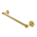 Allied Brass Satellite Orbit Two Collection 24 Inch Towel Bar with Dotted Detail 7251D-24-PB