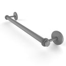 Allied Brass Satellite Orbit Two Collection 18 Inch Towel Bar with Twist Detail 7251T-18-GYM