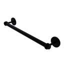 Allied Brass Satellite Orbit Two Collection 30 Inch Towel Bar with Twist Detail 7251T-30-BKM