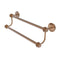 Allied Brass 18 Inch Double Towel Bar 7272D-18-BBR