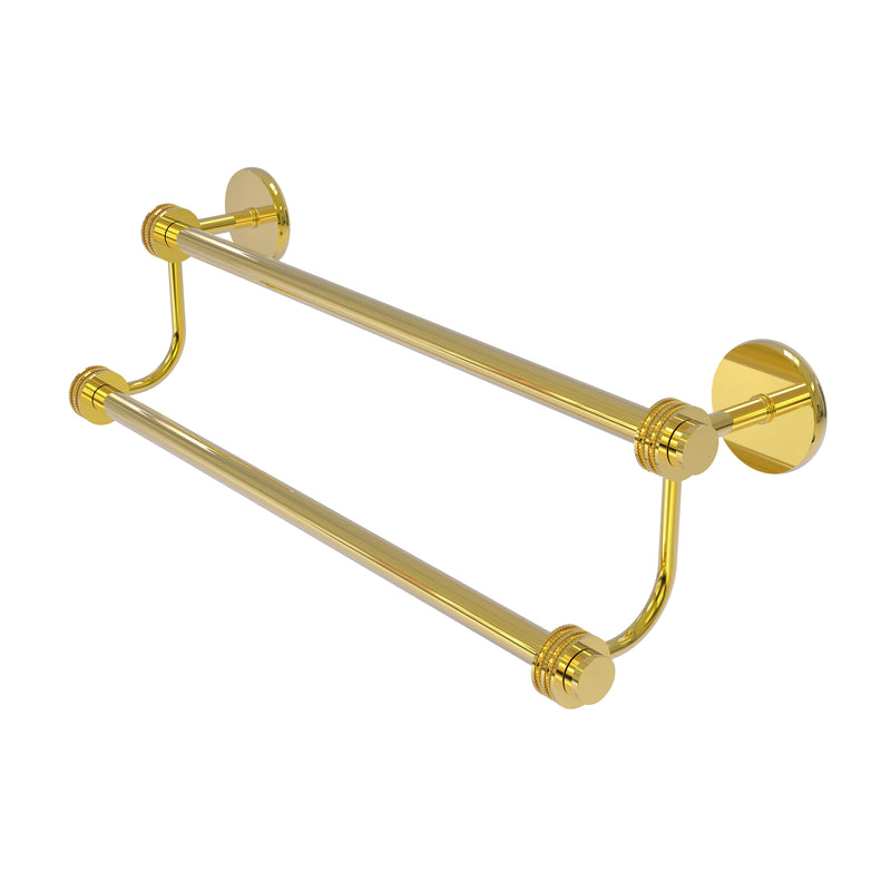 Allied Brass 24 Inch Double Towel Bar 7272D-24-PB