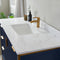 Vinnova Design Granada 48" Vanity with White Composite Grain Stone Countertop