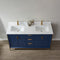 Vinnova Design Granada 60" Vanity with White Composite Grain Stone Countertop