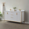 Vinnova Design Granada 60" Vanity with White Composite Grain Stone Countertop