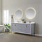 Vinnova Design Granada 72" Vanity with White Composite Grain Stone Countertop