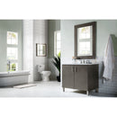 James Martin Metropolitan 36" Silver Oak Single Vanity with 3 cm Arctic Fall Solid Surface Top 850-V36-SOK-3AF