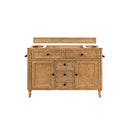 James Martin Copper Cove 48" Single Vanity Cabinet Driftwood Patina with 3 cm Gray Expo Quartz Top 300-V48-DRP-3GEX