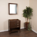 Bellaterra 29" Single Sink Vanity Wood Sable Walnut Cabinet Only 7616-SW