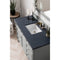 James Martin Brittany 48" Urban Gray Single Vanity with 3 cm Charcoal Soapstone Quartz Top 650-V48-UGR-3CSP