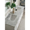 James Martin Palisades 72" Double Vanity Bright White with 3 cm Carrara Marble Top 527-V72-BW-3CAR