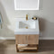 Vinnova Design Alistair 24" Single Vanity with White Grain Stone Countertop