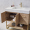 Vinnova Design Alistair 36" Single Vanity with White Grain Stone Countertop