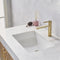 Vinnova Design Alistair 36" Single Vanity with White Grain Stone Countertop