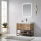 Vinnova Design Alistair 36B" Single Vanity with White Grain Stone Countertop