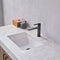 Alistair 48B" Single Vanity Oak with White Grain Stone Countertop