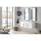 James Martin Mercer Island 59" Double Vanity Glossy White with Glossy White Composite Top 389-V59D-GW-A-GW